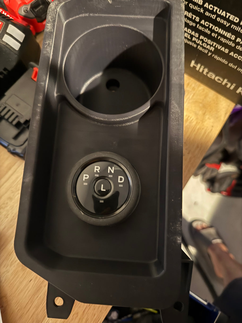 2021+ F150 Lightning Rotary Shift Conversion Mount with Cup Holder