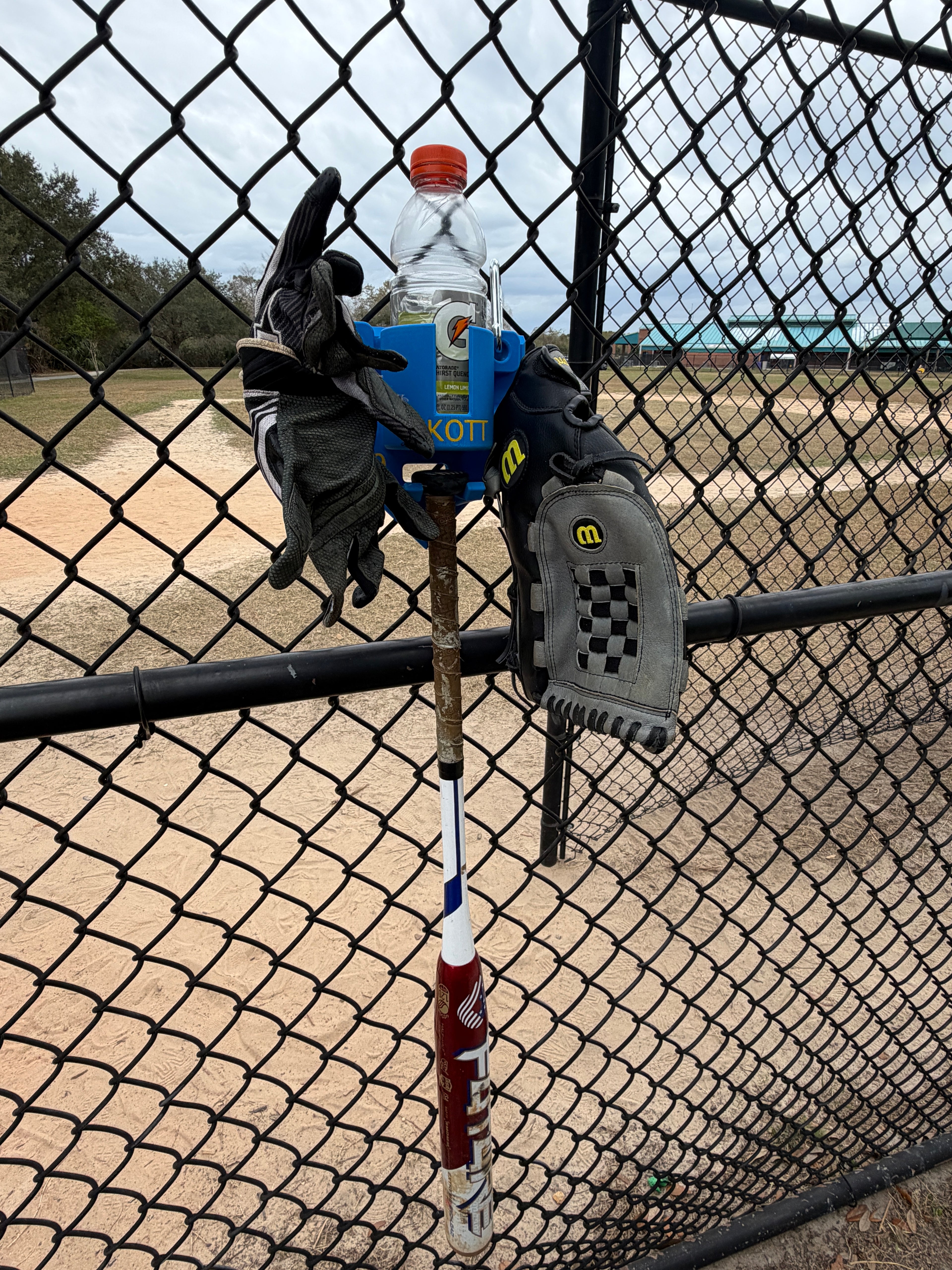 Baseball / Softball Dugout Personalized Organizer (Includes hooks w/orders)