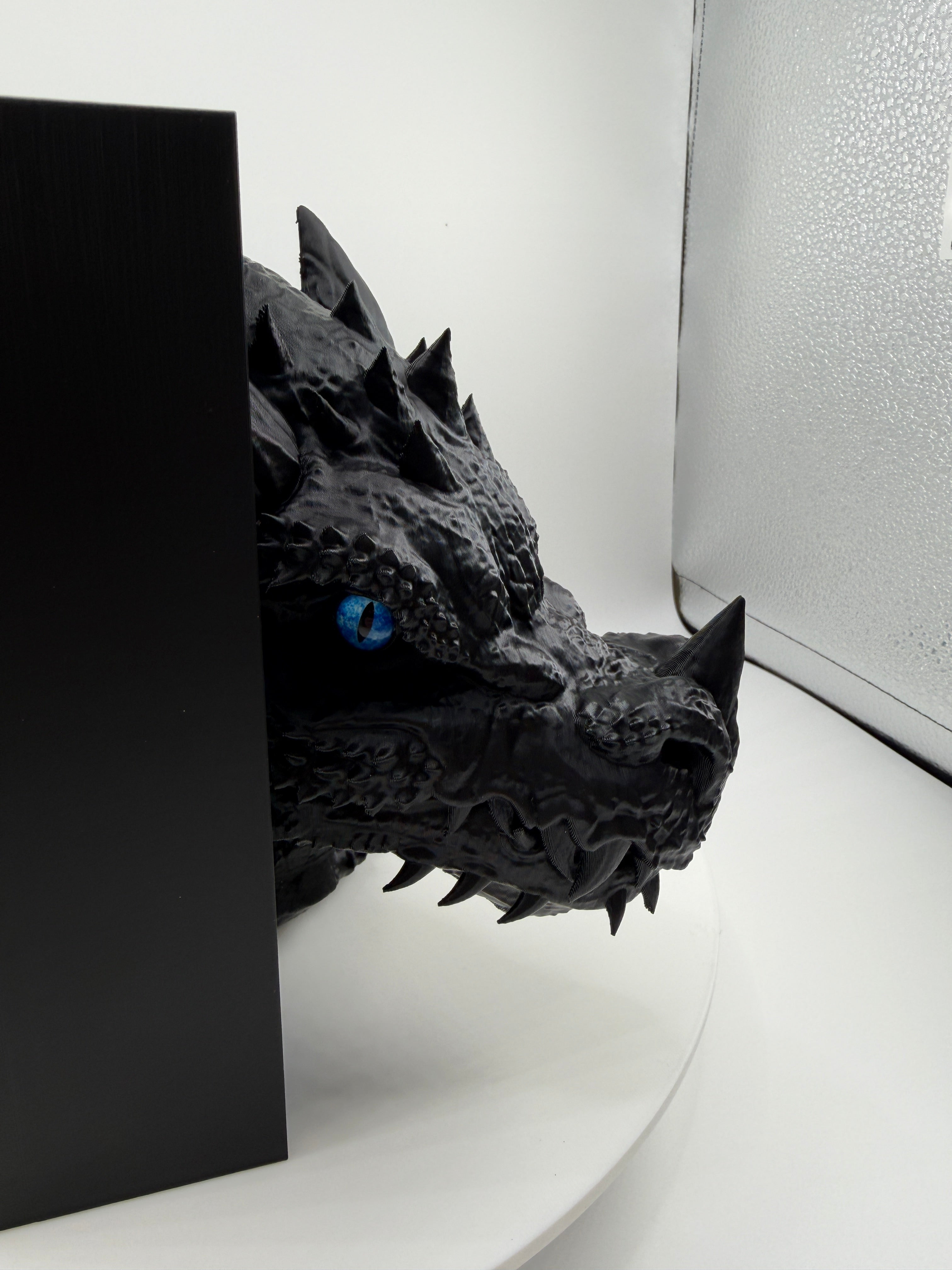 Dragon Book Nook Shelf Insert | 3D Printed Fantasy Decor, Realistic