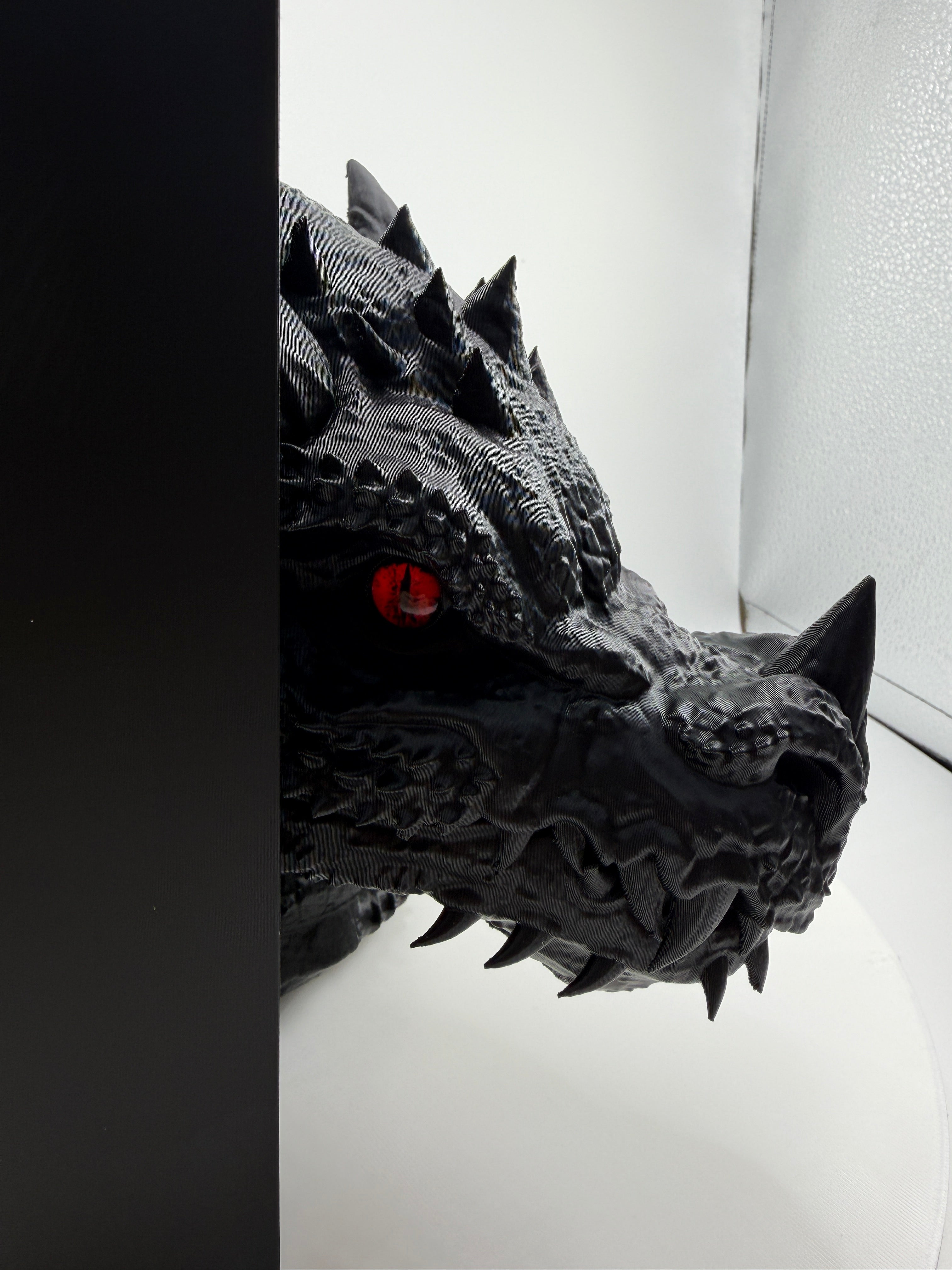 Dragon Book Nook Shelf Insert | 3D Printed Fantasy Decor, Realistic