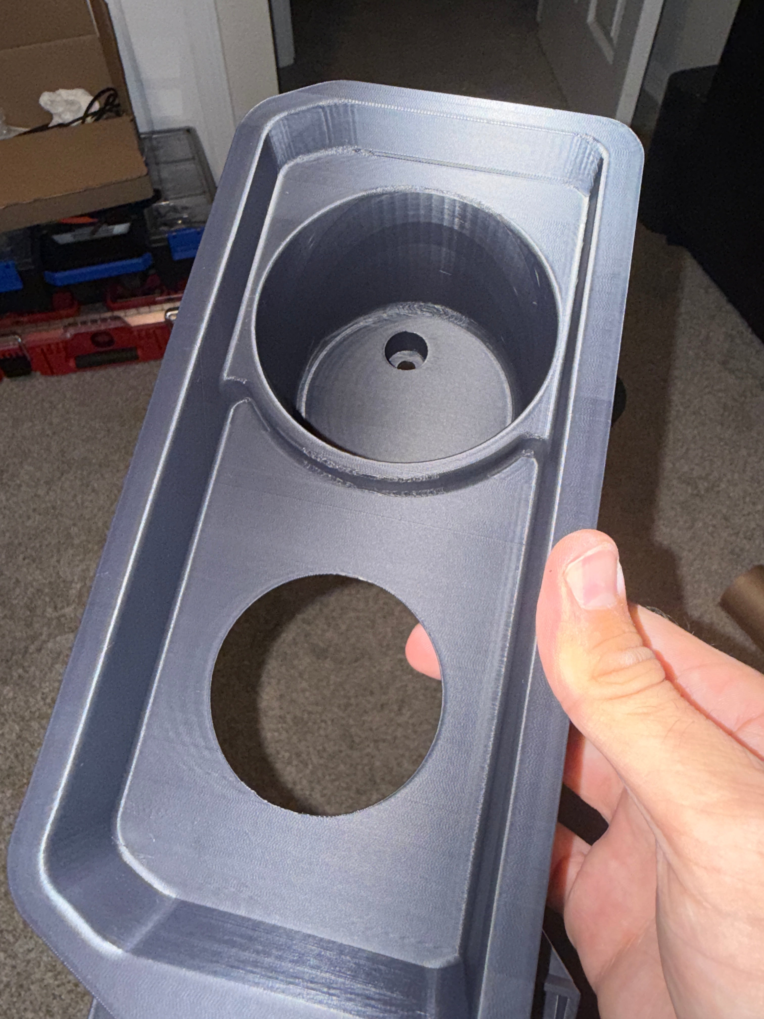 2021+ F150 Lightning Rotary Shift Conversion Mount with Cup Holder