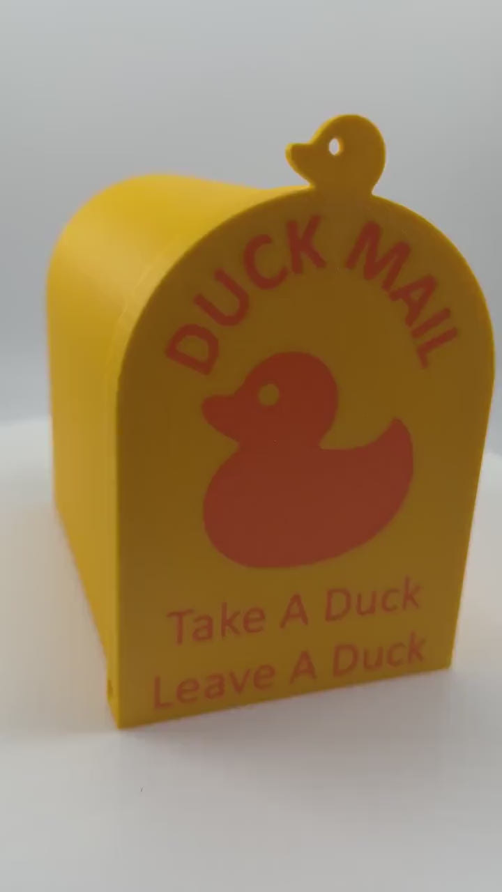 Cruising Duck Mailbox Door Magnet | Leave a Duck Take a Duck Mail | Fun Cruise Duck Accessory | Cruise Essential Gift